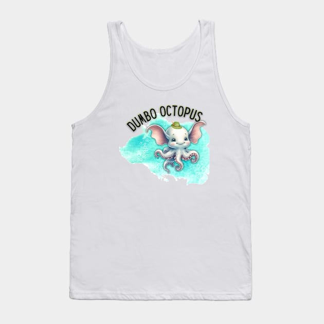 Dumbo Octopus Tank Top by AlmostMaybeNever